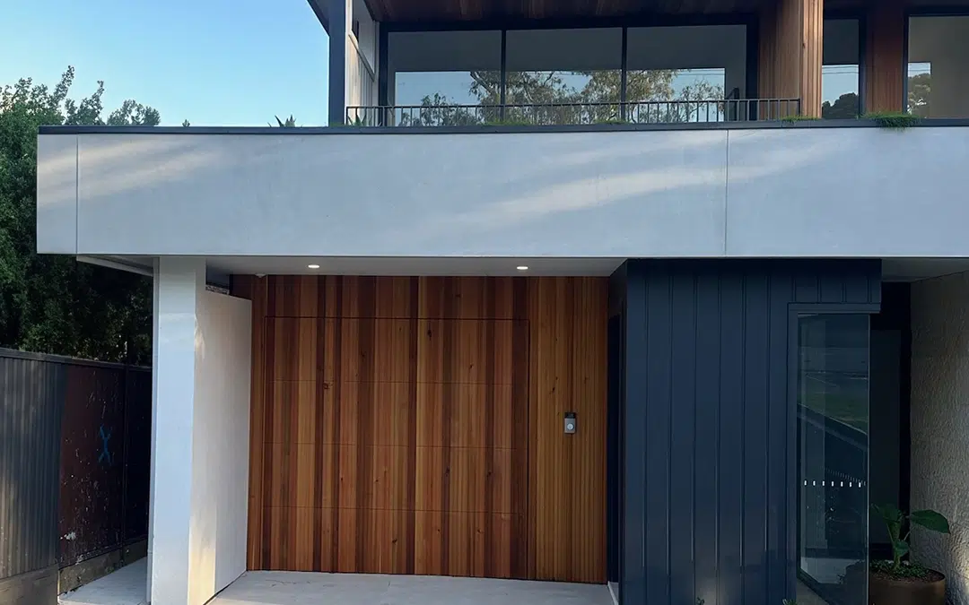 B&D Designer Garage Door images Vertical Ali Batten