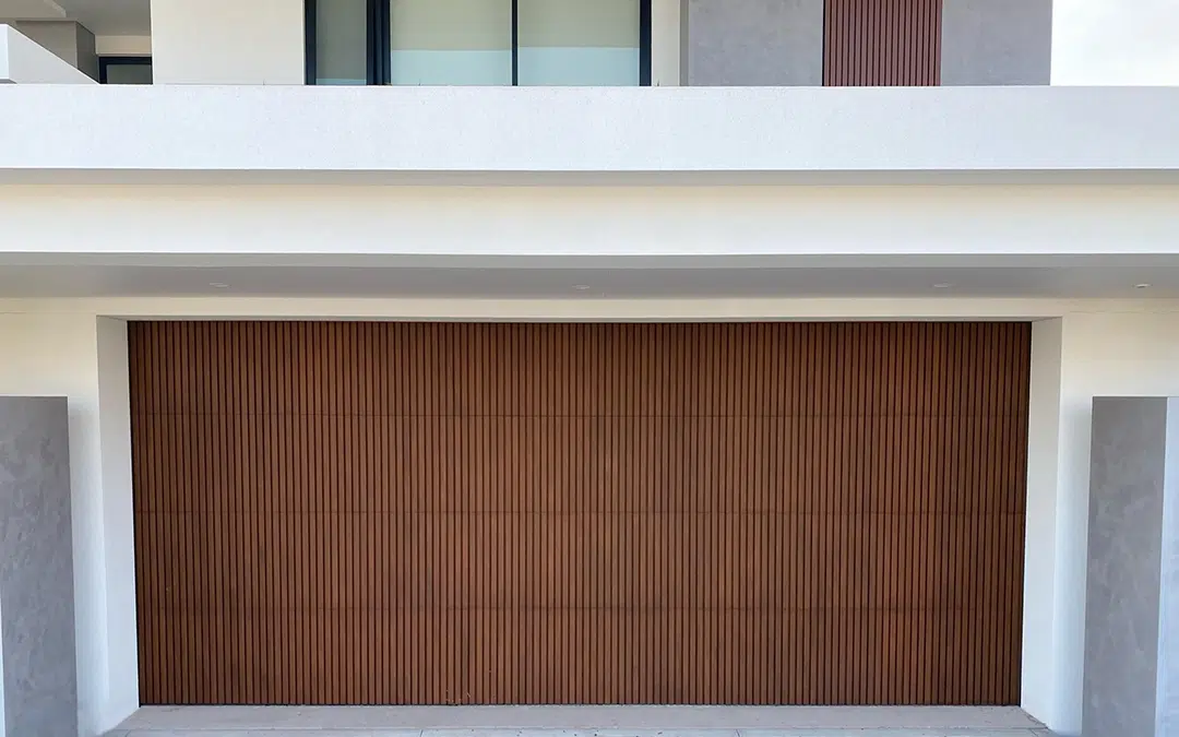 B&D Designer Garage Door images Ali Batten Decowood Natural Blackbutt