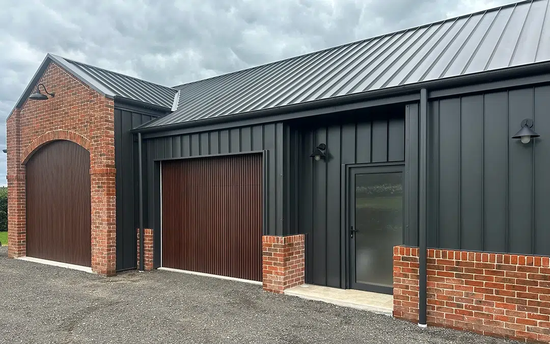 B&D designer Garage Door images vertical Ali batten Decowood natural blackbutt