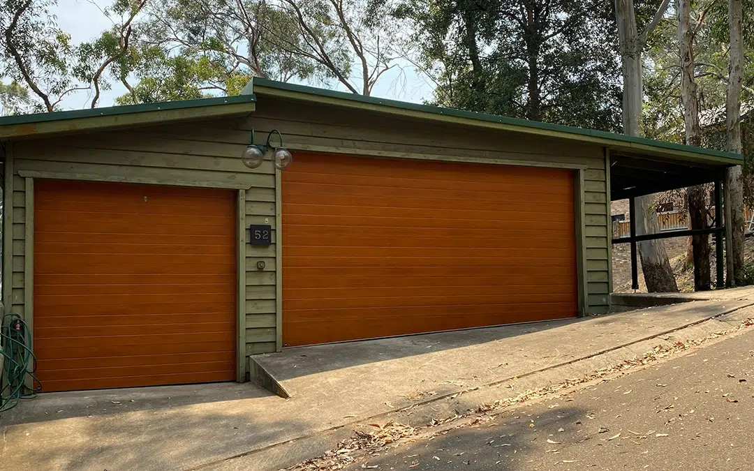 B&D Garage Door images Panelift Seville Knotwood southern cedar