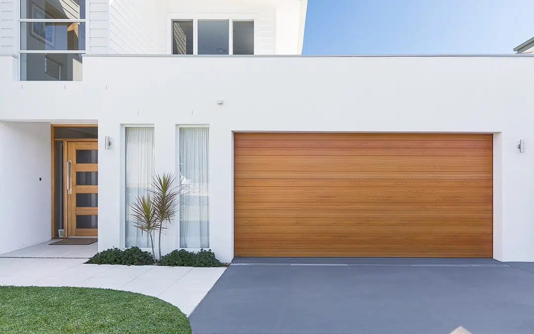 B&D Garage Door images Panelift Seville Timbercoat Maple