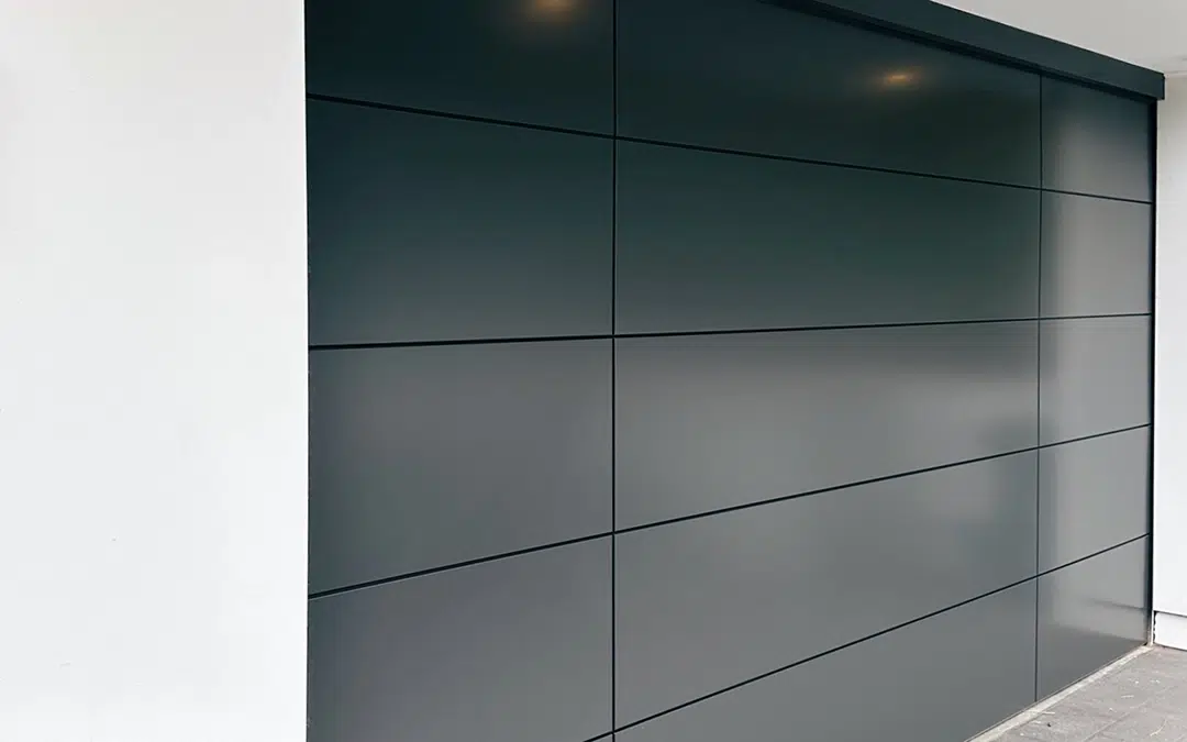 B&D Garage Door images Panelift Icon Sheer Panel Monument with Night Sky Rebate