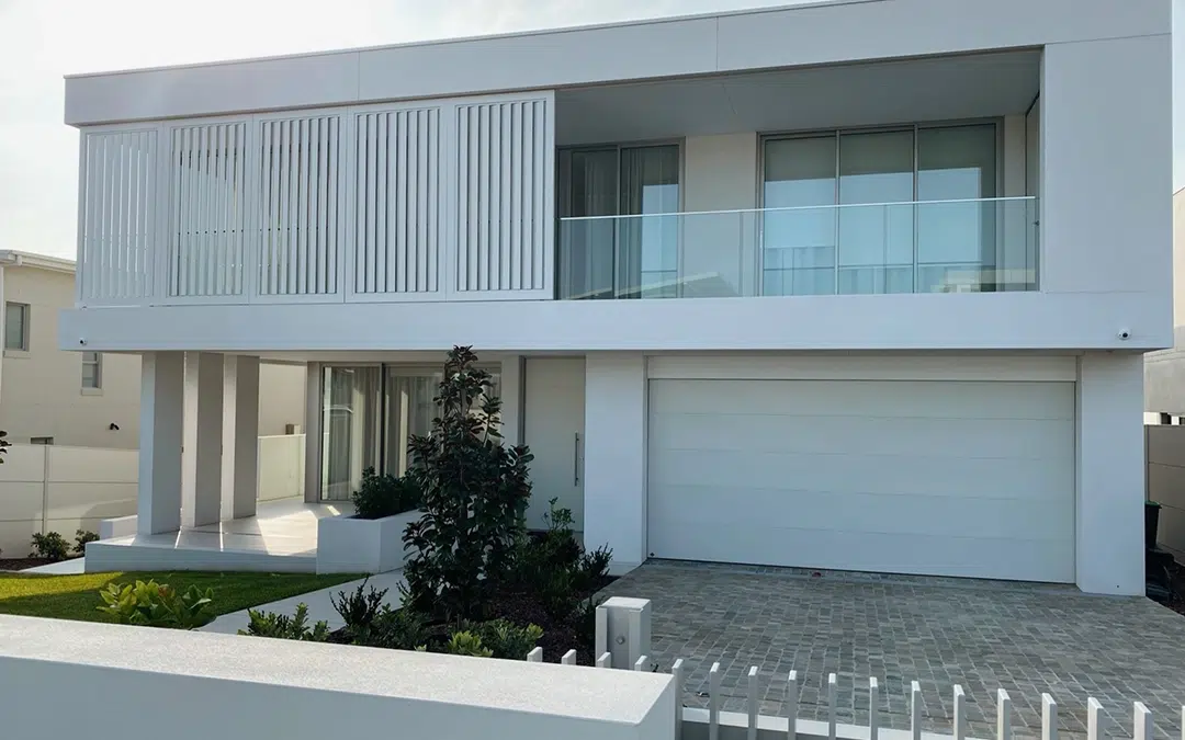 B&D Garage Door images Panelift Nullarbor Dover White
